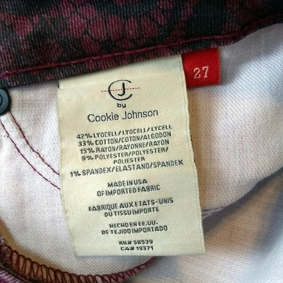 NWOT CJ by Cookie Johnson Joy Legging Jean | sz 27 - Picture 4 of 5